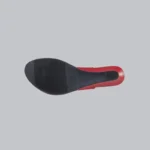 Sole of Genelle Red Mini Wedge (K/323) showing the textured base and supportive construction