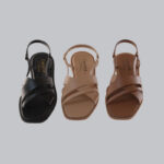 Genelle Slingback Sandal Flats ( k/837 )