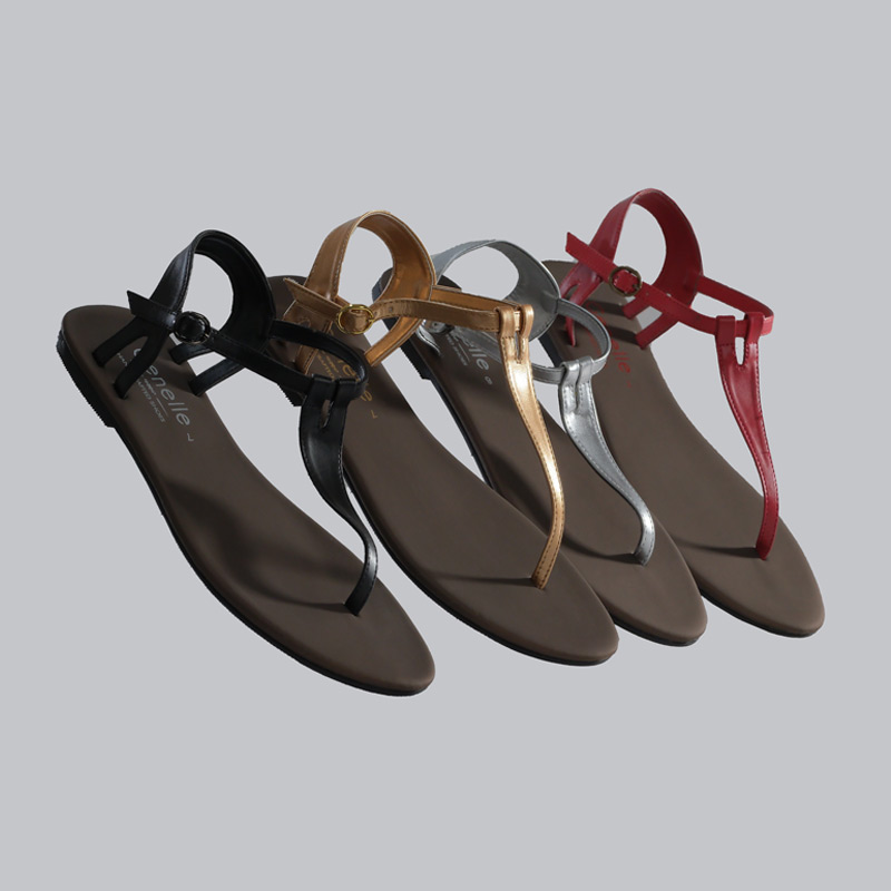 Ge3507 Genelle Sandal Flats ( k/561 ) - Image 1