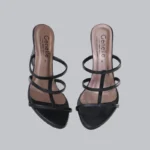 Black Genelle women's Wedge online (S/889) with an elegant elevated profile