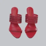 Genelle Red Wedge S/798 with elegant design for women