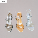 Genelle Ankle Strap Box Heel (S/877)