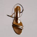 Genelle Ankle Strap Box Heel (S/877) - Image 3