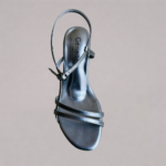 Genelle Ankle Strap Box Heel (S/877) - Image 4