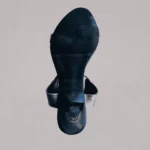 Genelle Ankle Strap Heel (S/829) shown from the sole view. The image provides a closer look at the heel sole detailing of this ankle strap heel.
