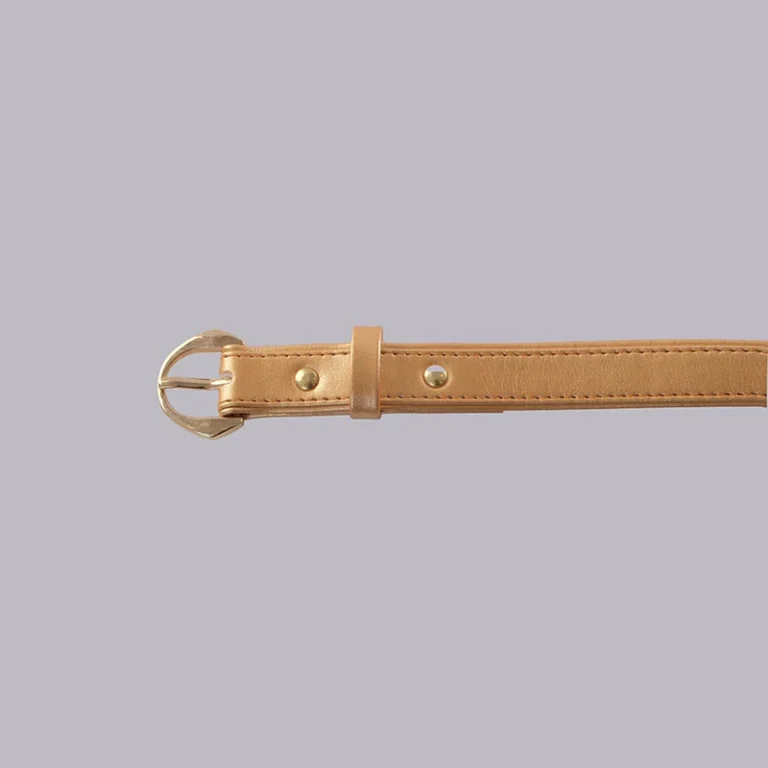 Genelle Plain Belt 1189 gold women’s belt with refined detailing in Sri Lanka