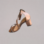 Genelle Ankle Strap Box Heel (S/965) - Image 3