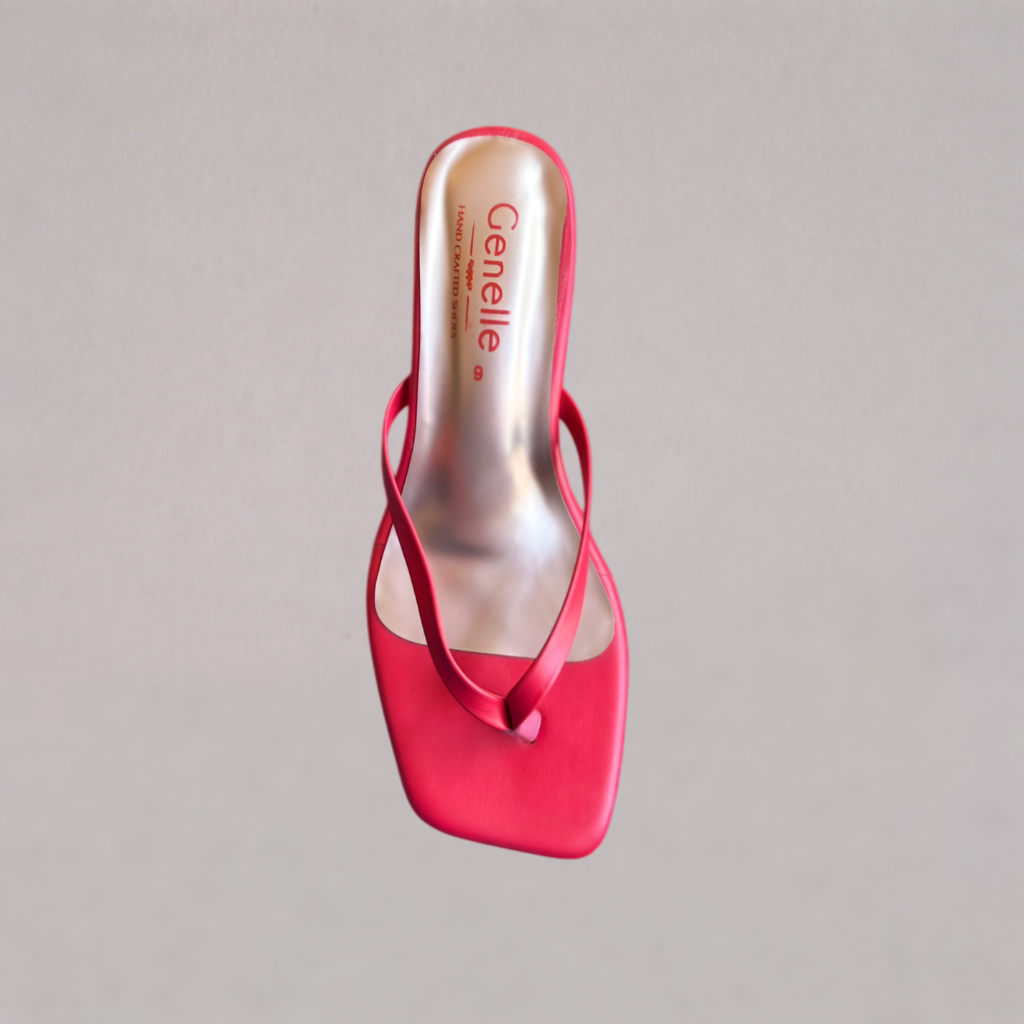 Untitled design Genelle Slip-on Flare Heels (K/845) - Image 1