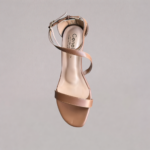 Genelle Ankle Strap Box Heel (S/965)