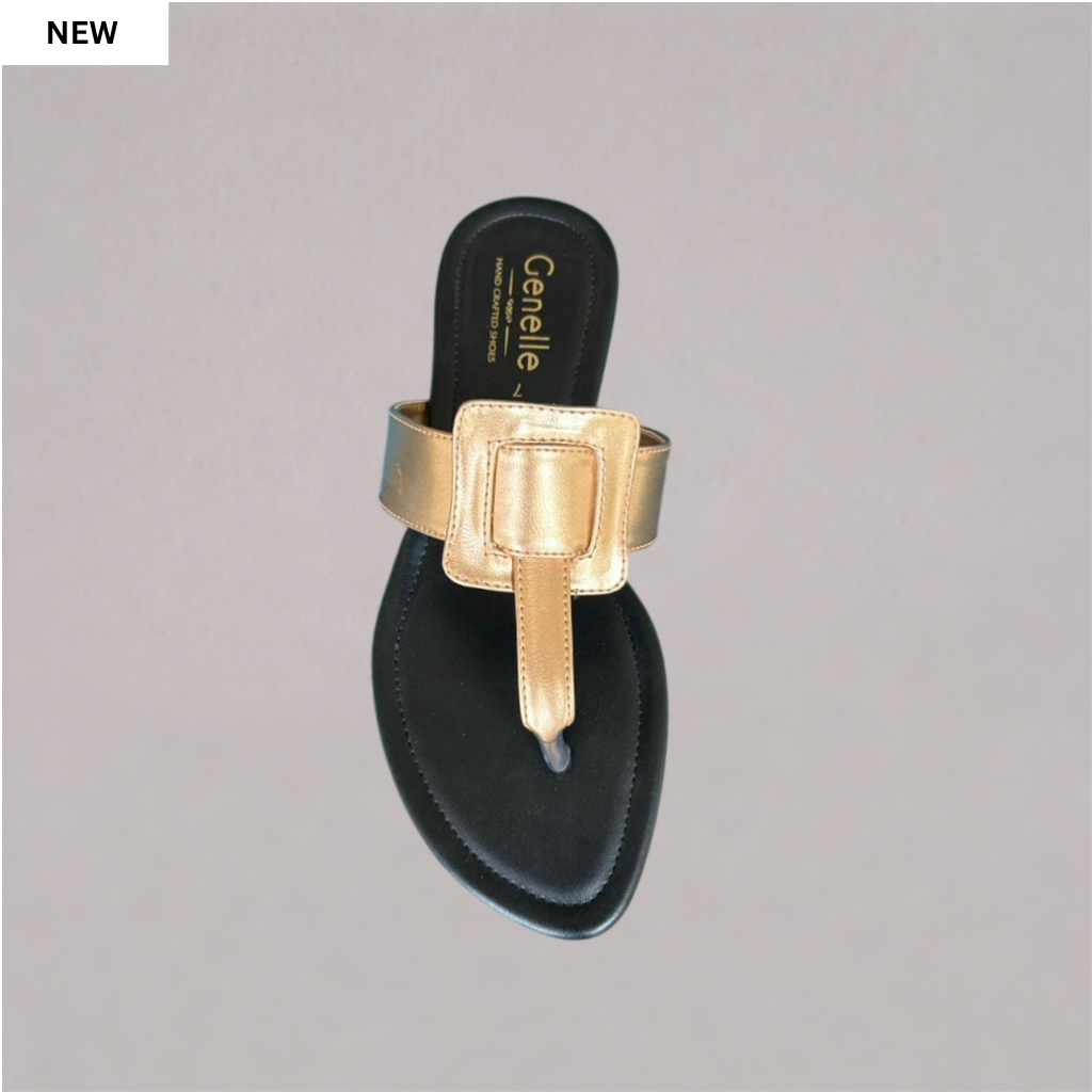 NEW ARRIVAL (8) Genelle Slip-on Egg Heel (K/606) - Image 1