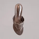 Black wedge shoes for women with a comfortable slip-on design and premium finish