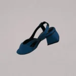 Genelle Ankle Strap Angle Box Heel (K/848) - Image 3