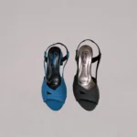 Genelle most comfortable Ankle Strap Angle Box Heel (K/848) with a supportive ankle strap design
