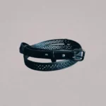 Genelle Laser Cut Belt 1211 black belt for women in Sri Lanka