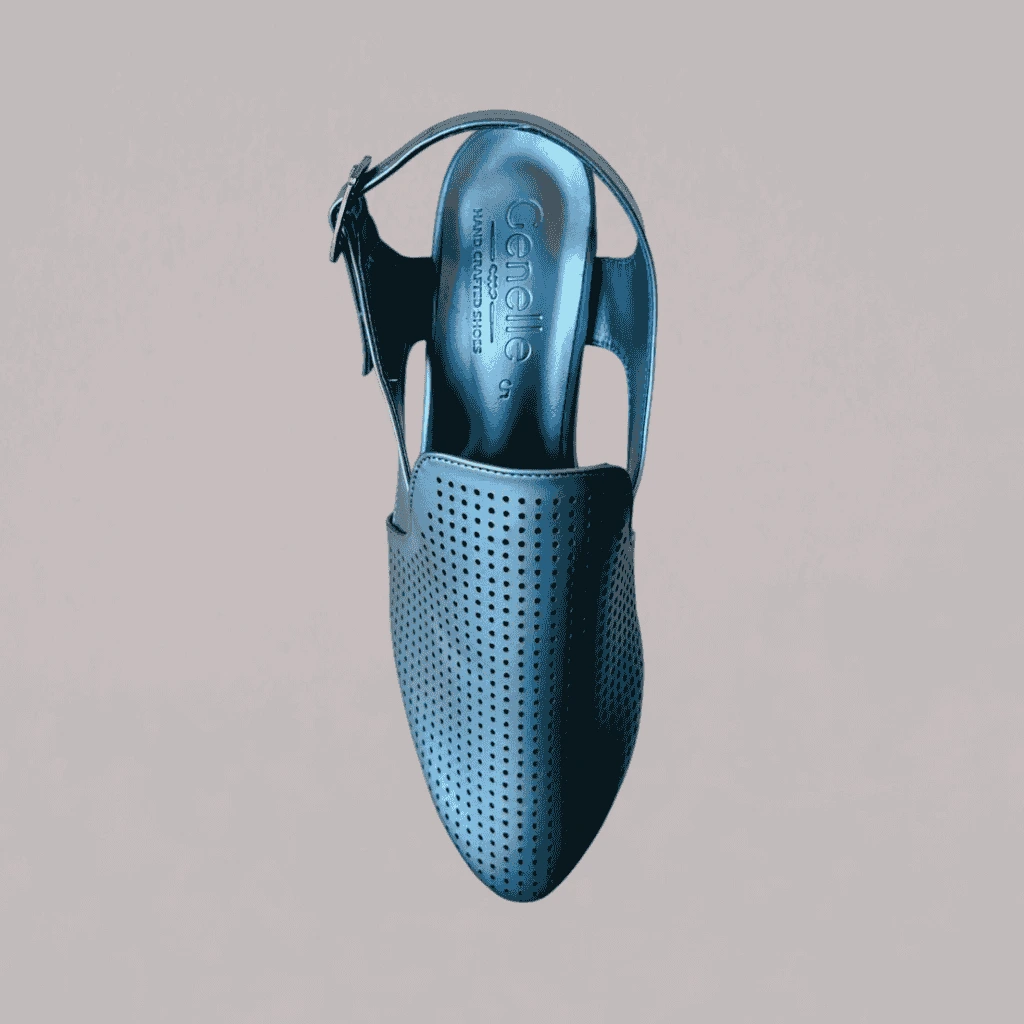 Untitled design (45) Genelle Box Heel Pumps (K/844 ) - Image 1