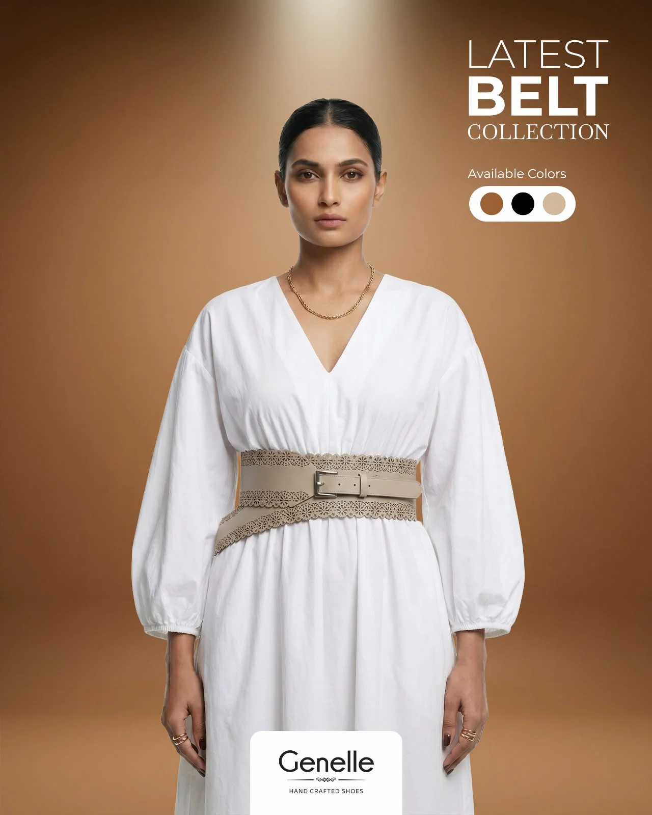 genelle-laser-cut-belt-b02-beige-belt-for-women-sri-lanka Genelle Laser Cut Belt B02 beige women’s belt handcrafted in Sri Lanka
