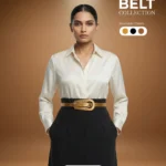 Genelle Plain Belt B04 premium women’s belt in Sri Lanka