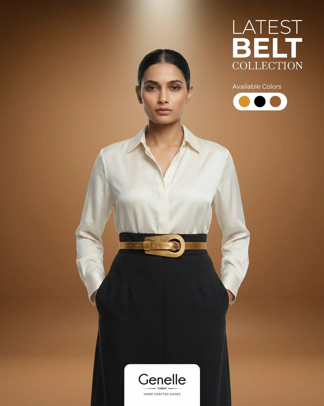 genelle-plain-belt-b04-womens-belt-sri-lanka Genelle Plain Belt B04 premium women’s belt in Sri Lanka